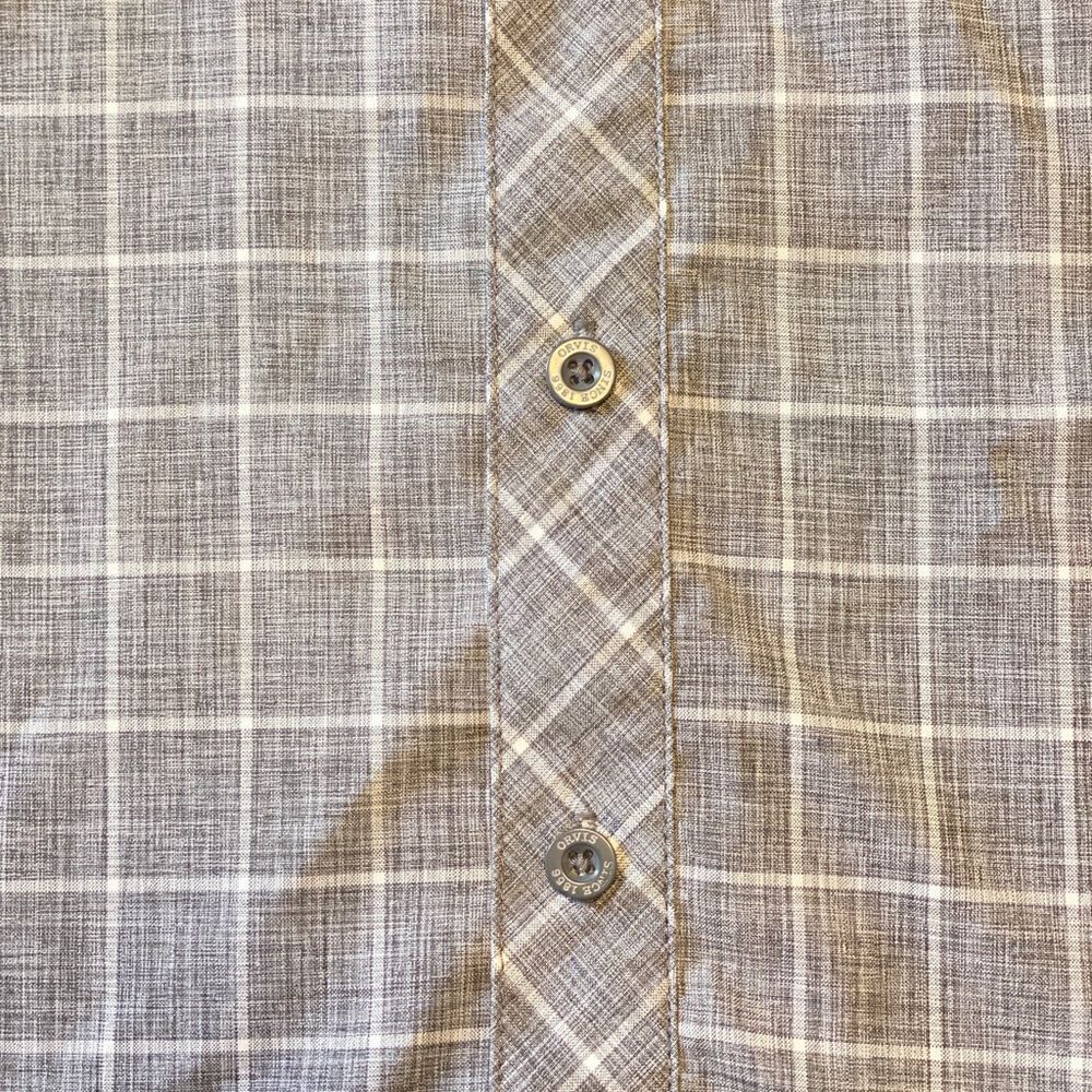 Orvis Classic Collection Plaid Tech Button-Up Short Sleeve Shirt - Picture 11 of 11